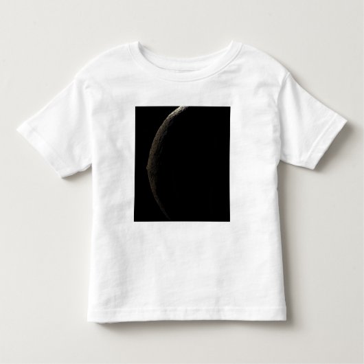 Saturnus's maan Iapetus Kinder Shirts (Voorkant)