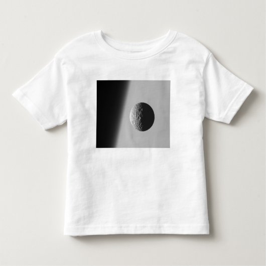 Saturnus's maan Mimas Kinder Shirts (Voorkant)