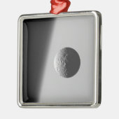Saturnus's maan Mimas Metalen Ornament (Links)