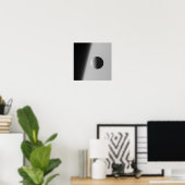 Saturnus's maan Mimas Poster (Thuiskantoor)