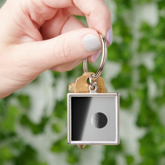 Saturnus's maan Mimas Sleutelhanger (Hand)