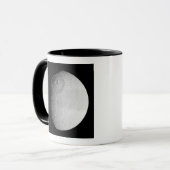 Saturnus's maan Tethys 2 Mok (Voorkant links)