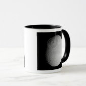 Saturnus's maan Tethys 2 Mok (Voorkant rechts)