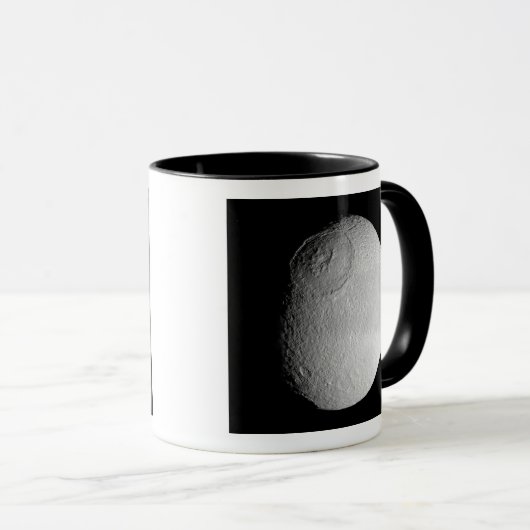 Saturnus's maan Tethys 2 Mok (Voorkant rechts)
