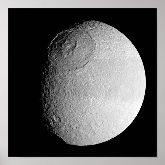 Saturnus's maan Tethys 2 Poster (Voorkant)