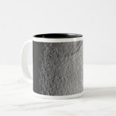 Saturnus's maan Tethys 2 Tweekleurige Koffiemok (Voorkant links)