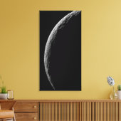 Saturnus's maan Tethys Canvas Afdruk (Insitu (Woonkamer))