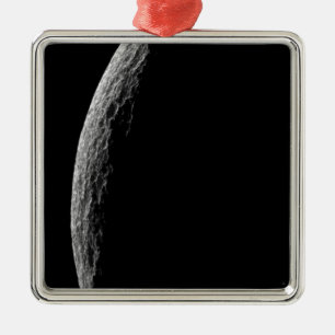 Saturnus's maan Tethys Metalen Ornament
