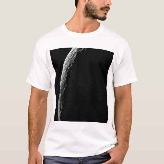 Saturnus's maan Tethys T-shirt (Voorkant)