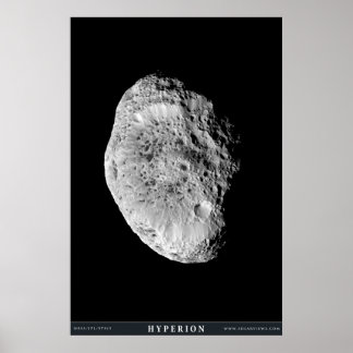 Saturnus's Moon Hyperion Poster