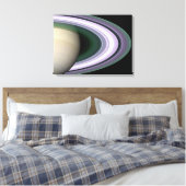 Saturnus's Rings Canvas Afdruk (Insitu (Slaapkamer))