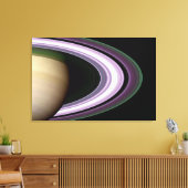 Saturnus's Rings Canvas Afdruk (Insitu (Woonkamer))