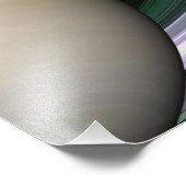 Saturnus's Rings Foto Afdruk (Hoek)