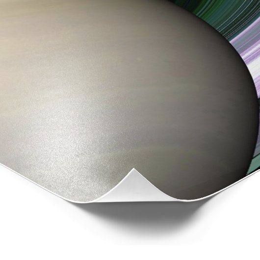 Saturnus's Rings Foto Afdruk (Hoek)