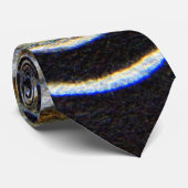 Saturnus's Rings Necktie Stropdas (Opgerold)