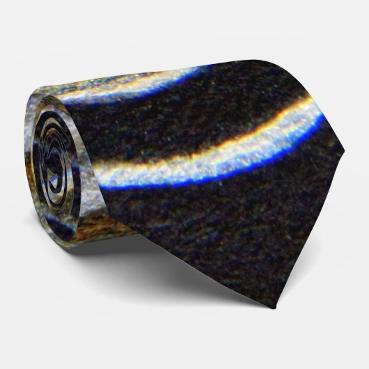 Saturnus's Rings Necktie Stropdas (Opgerold)