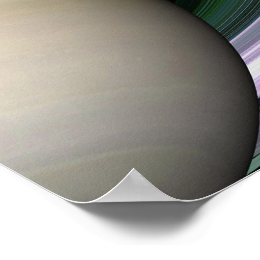 Saturnus's Rings Poster (Hoek)