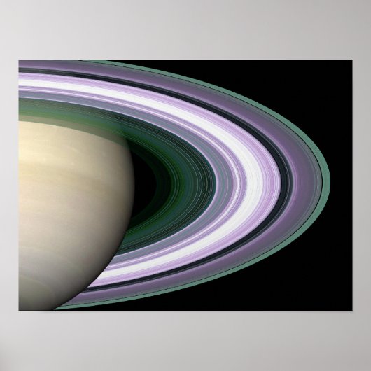 Saturnus's Rings Poster (Voorkant)