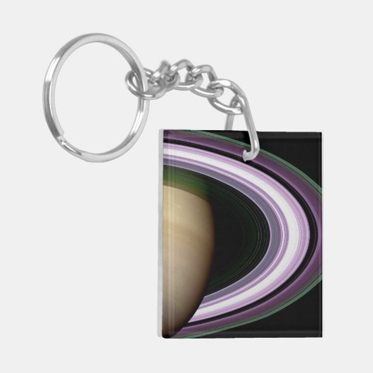 Saturnus's Rings Sleutelhanger (Voorkant Links)