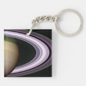 Saturnus's Rings Sleutelhanger (Achterkant)