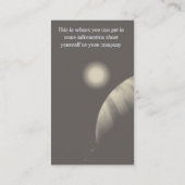 Saturnus's Rings Visitekaartje (Achterkant)