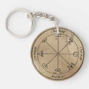 Saturnus's Spirit Summoning Sigils Sleutelhanger