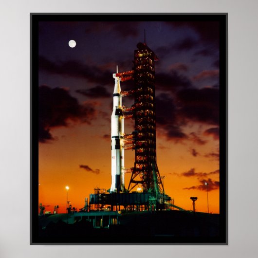 SaturnV Rocket Poster (Voorkant)