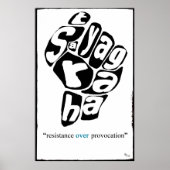 SATYAGRAHA POSTER (Voorkant)