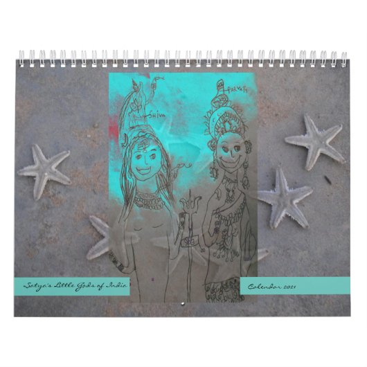 Satya's kleine goden in India Agenda 2021 Kalender (Hoes)