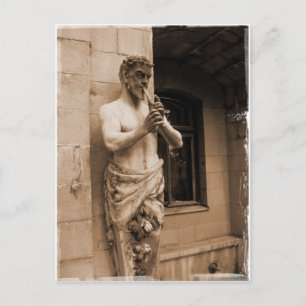 Satyr Briefkaart