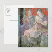 Satyr en Nymph Briefkaart (Voorkant / Achterkant)