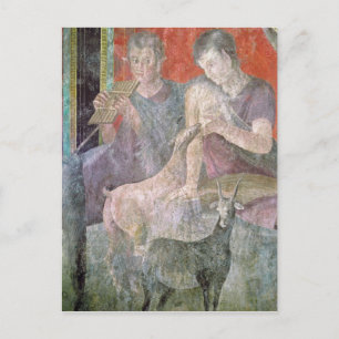 Satyr en Nymph Briefkaart