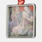 Satyr en Nymph Metalen Ornament (Links)