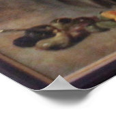 Satyr en Tigress Poster (Hoek)
