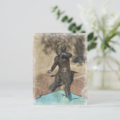 Satyr Fountain, Kansas City Plaza Briefkaart (Staand voorkant)