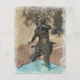 Satyr Fountain, Kansas City Plaza Briefkaart
