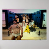 Satyr Locker Room Poster (Voorkant)