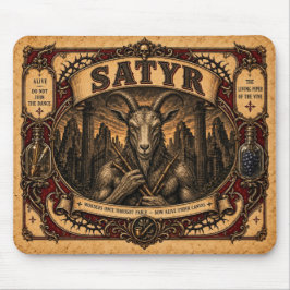 Satyr, Vintage Circus Monster Muismat