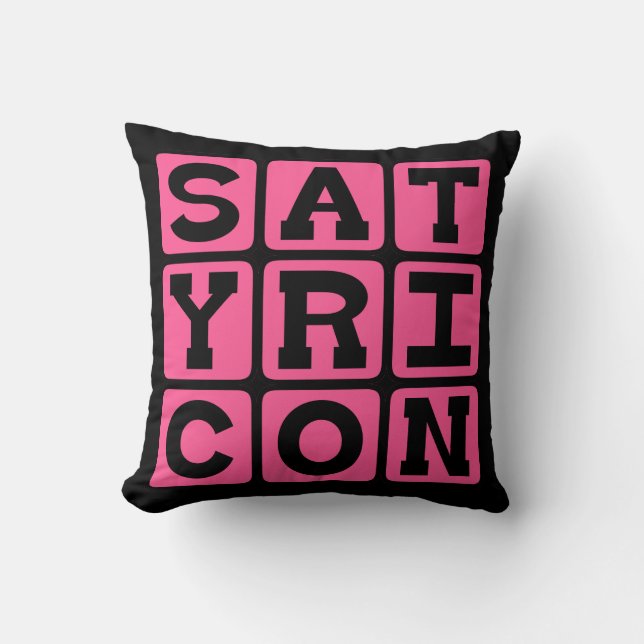 Satyricon, Latijnse fictie Kussen (Voorkant)