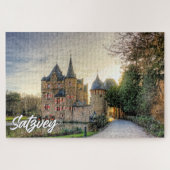 Satzvey Castle, Germany Legpuzzel (Horizontaal)