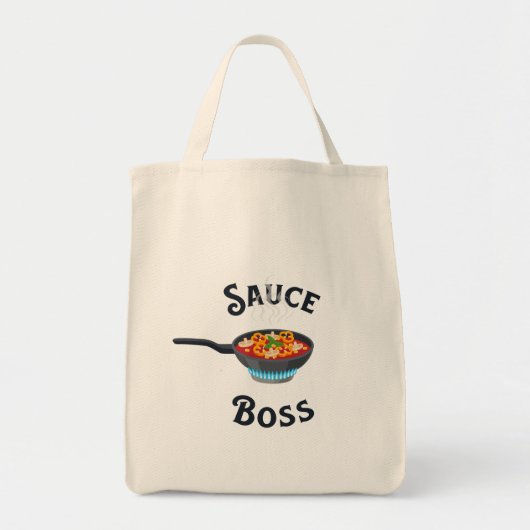 Sauce Boss Tote Bag (Voorkant)