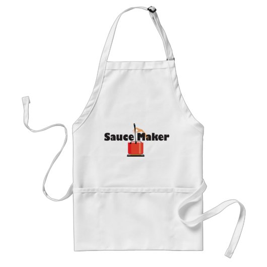 Sauce Maker apron Standaard Schort (Voorkant)