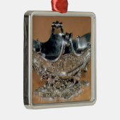 Sauceboot, Palissy Ware, c.1530 Metalen Ornament (Rechts)