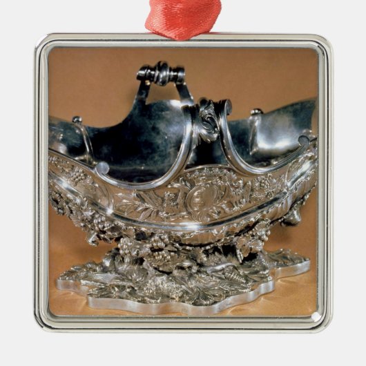 Sauceboot, Palissy Ware, c.1530 Metalen Ornament (Voorkant)