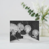 SAUCER MANNEN BRIEFKAART (Staand voorkant)