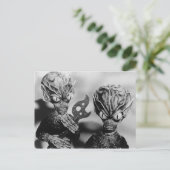 SAUCER MEN POSTCARD BRIEFKAART (Staand voorkant)