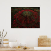 Saucer(s) vol geheimen poster (Keuken)