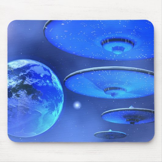 SAUCERS MOUSEPAD MUISMAT (Voorkant)
