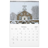 Saucon Valley, één pagina-kalender Kalender (Feb 2027)