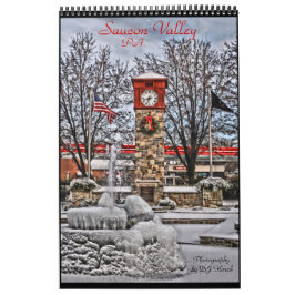 Saucon Valley, één pagina-kalender Kalender